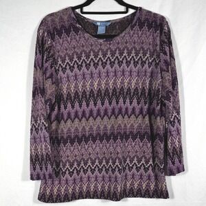 Koret Women's 3/4 Long Sleeve Blouse